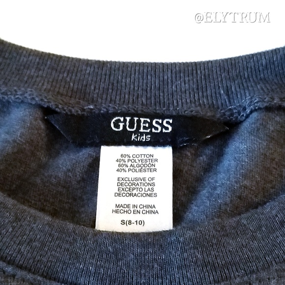 Guess kids classic triangle logo shirt - Picture 3 of 3